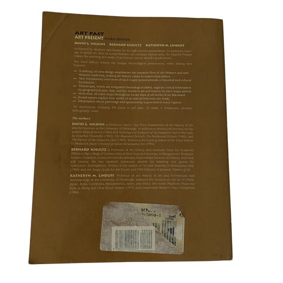 Art Past Art Present, 3rd Ed. Paperback Wilkins Schultz Linduff Used Text Book - Picture 3 of 14